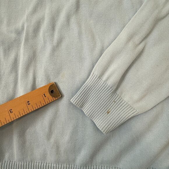 Lacoste Sweater Mens Small Crewneck Pullover Embroidered Croc Casual - Picture 8 of 11